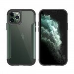 Wholesale iPhone 11 Pro Max (6.5in) Clear IronMan Armor Hybrid Case (Midnight Green)